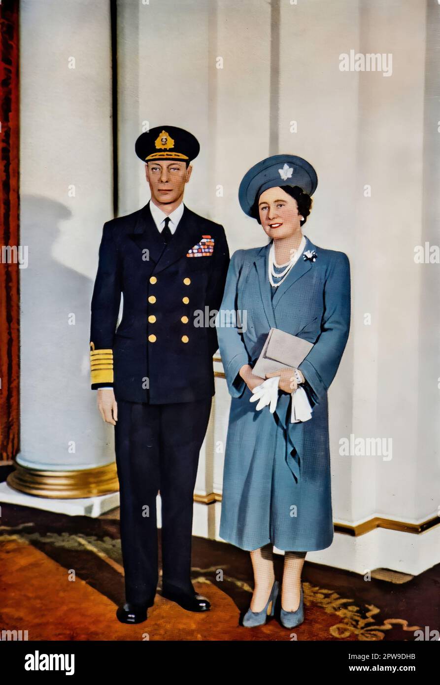 George V1 Elizabeth Hi res Stock Photography And Images Alamy