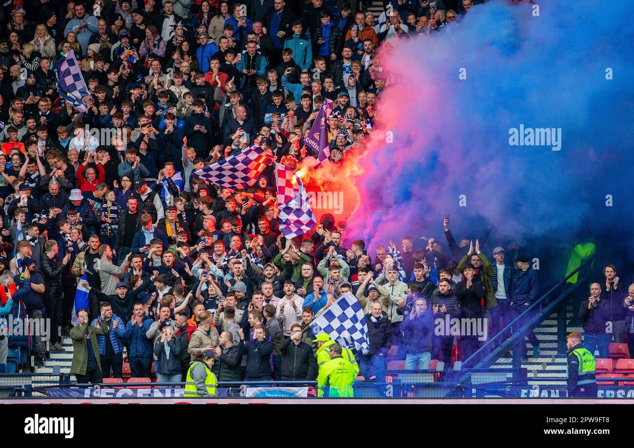 29th April 2023; Hampden Park, Glasgow, Scotland Scottish Cup Football