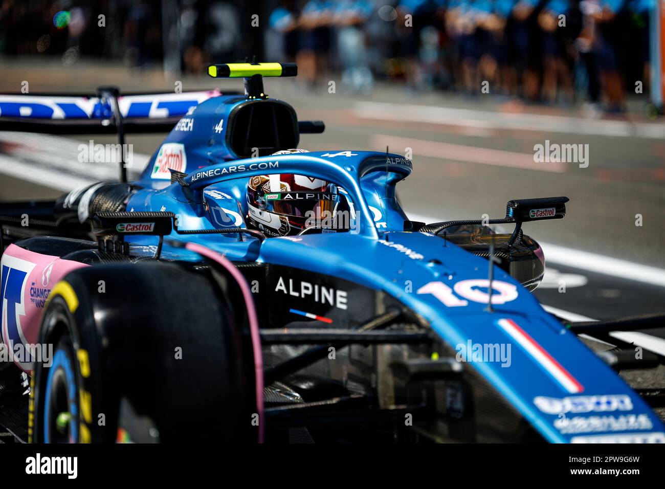 10 GASLY Pierre (fra), Alpine F1 Team A523, action during the Formula 1 Azerbaijan Grand Prix 2023, 4th round of the 2023 Formula One World Championship from April 28 to 30, 2023