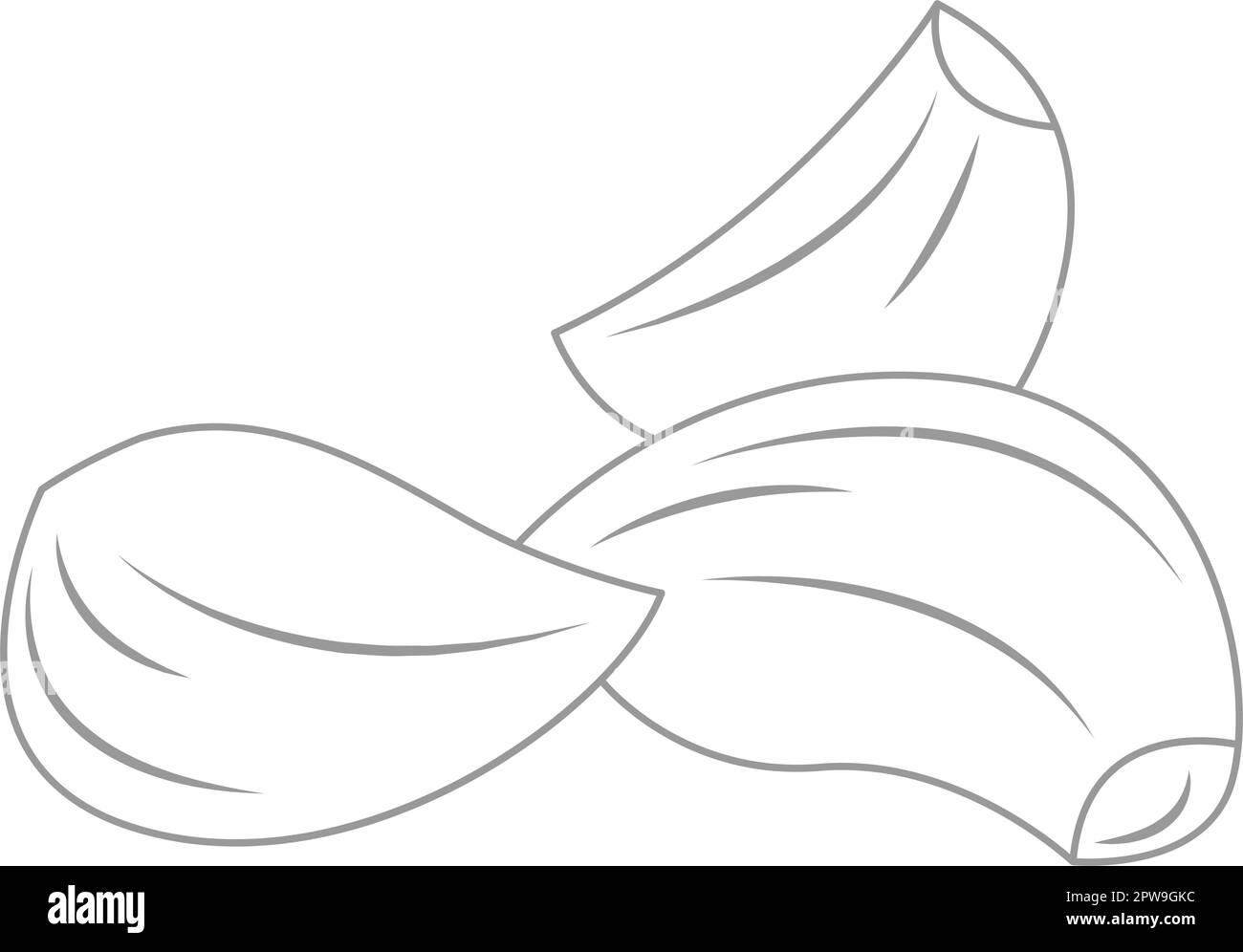 Garlic icon logo design Stock Vector Image & Art - Alamy