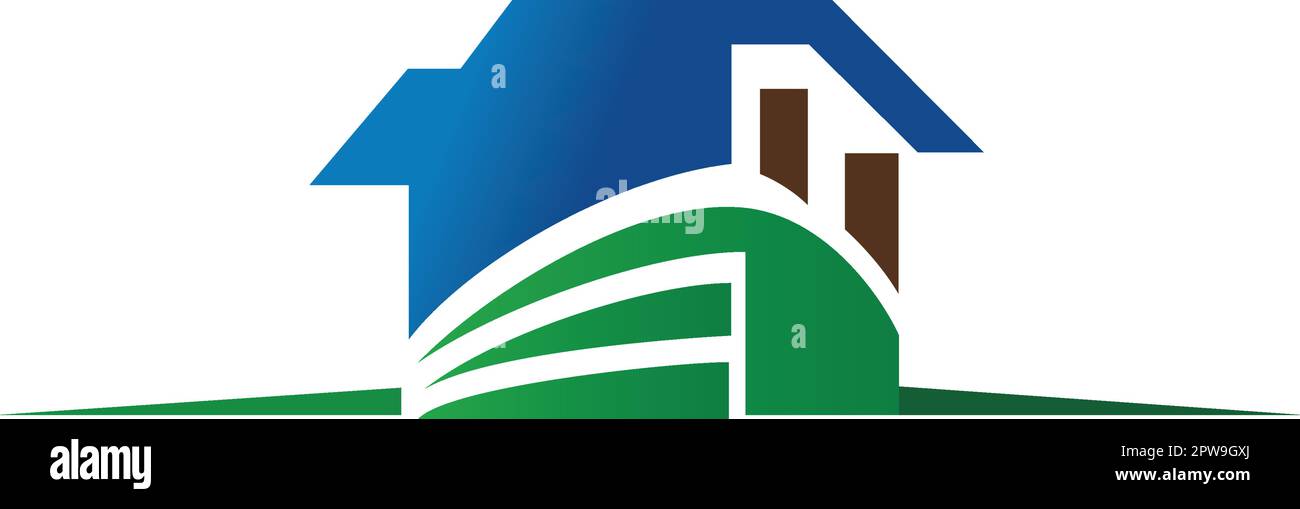 Creative and Bright Real Estate Symbol Stock Vector Image & Art Alamy