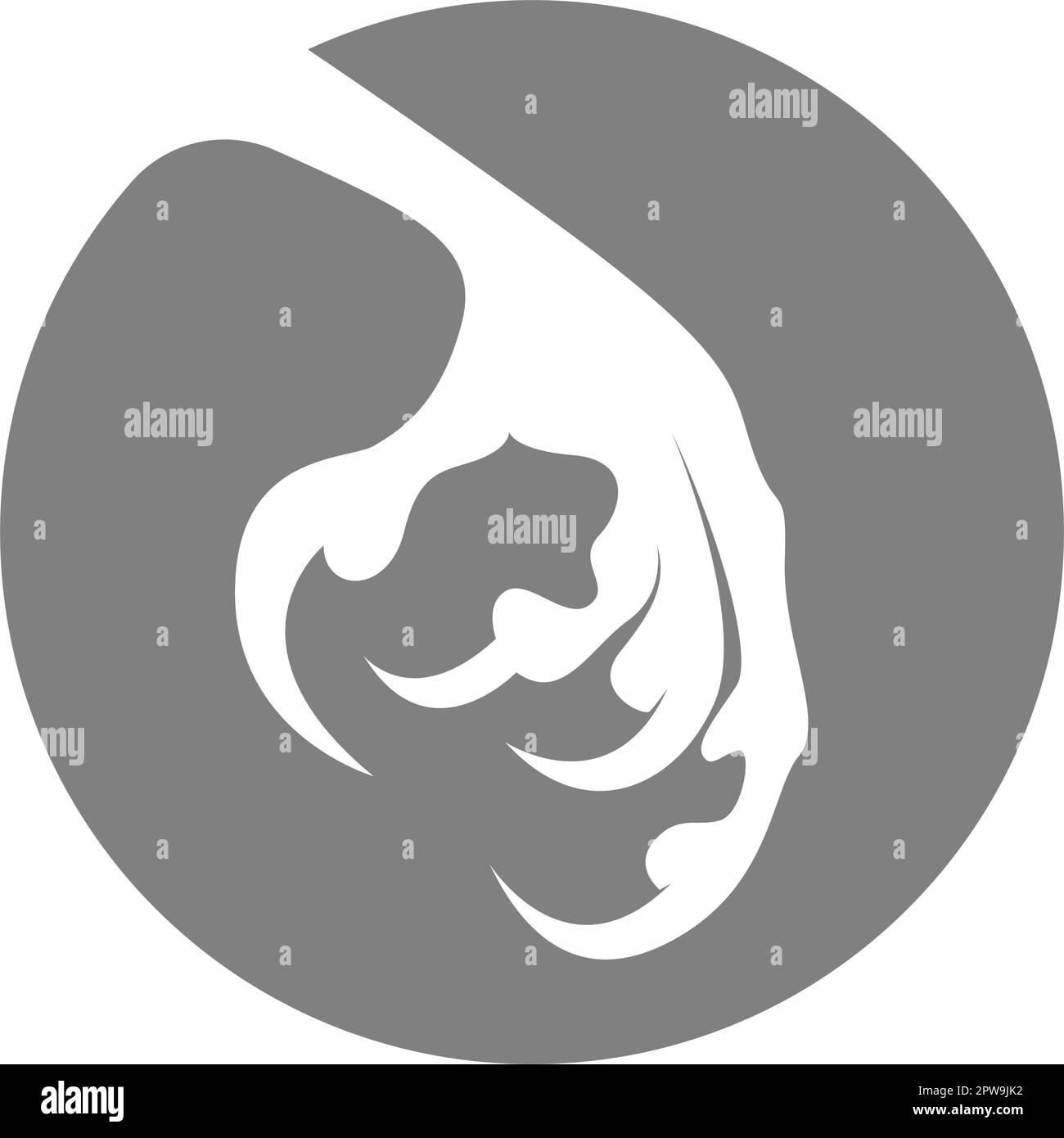 Animal claw icon logo design Stock Vector Image & Art - Alamy