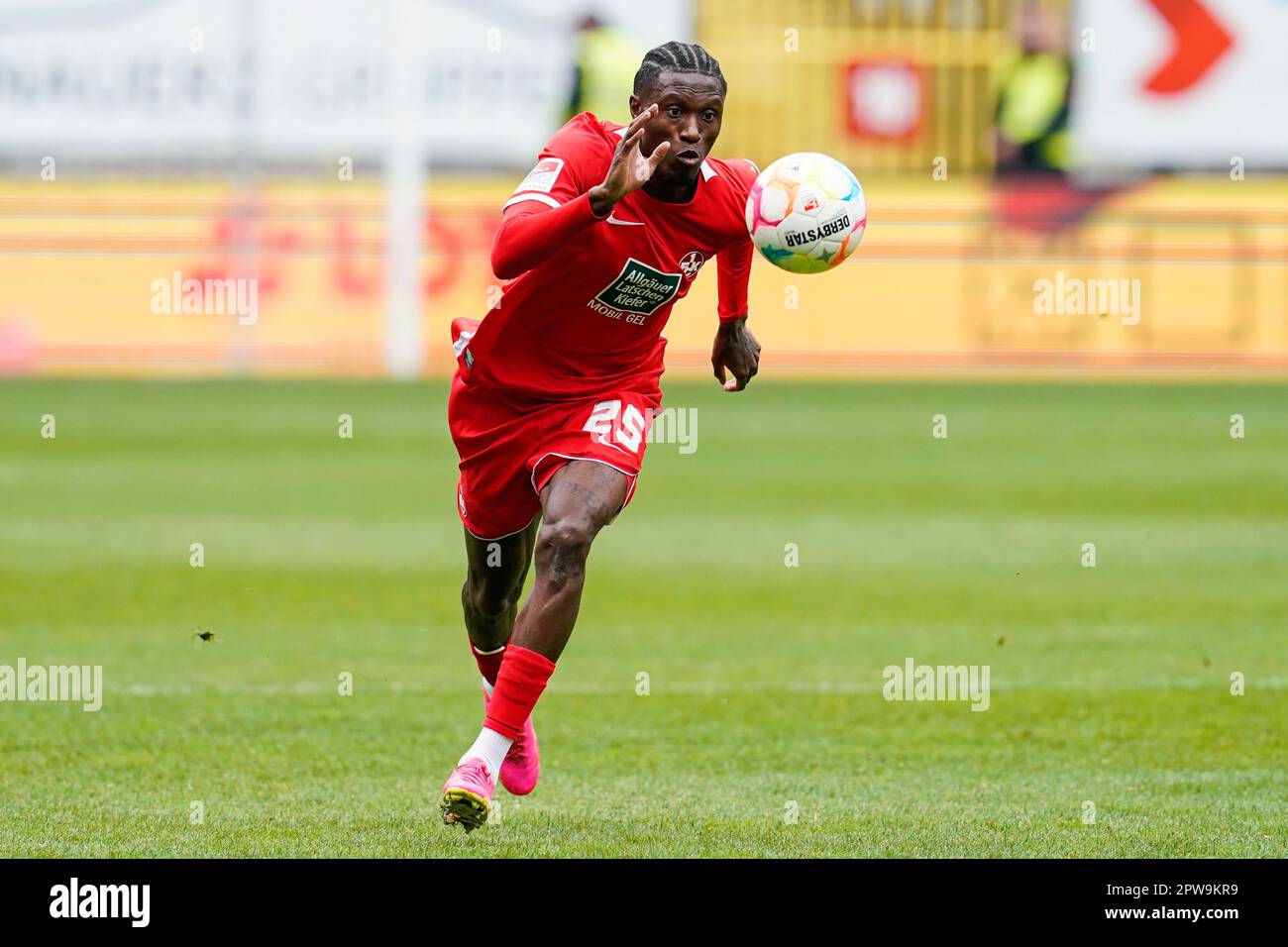 Kaiserslautern, Germany. 29th Apr, 2023. Soccer 2nd Bundesliga, 1. FC