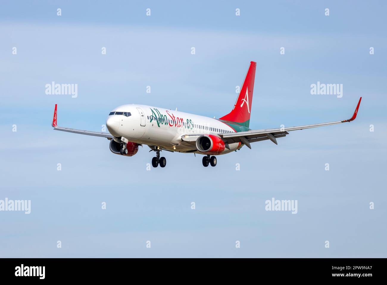 Alba Star Boeing 737-81Q (REG: EC-NAB) coming in to land on another Air  Malta flight Stock Photo - Alamy