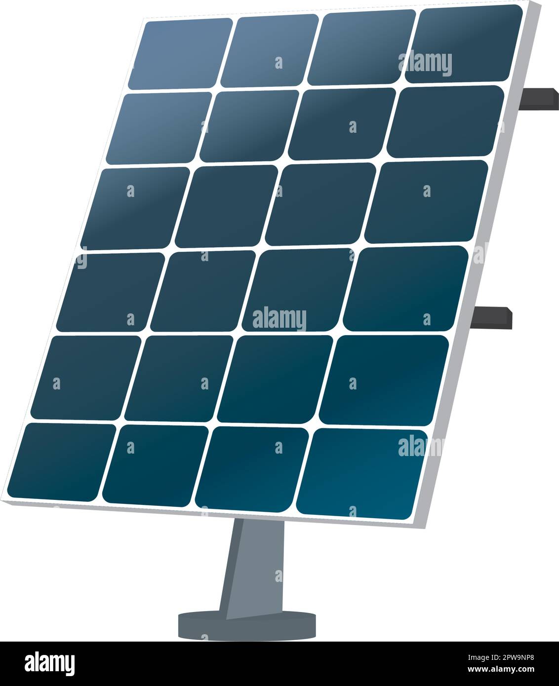 Detailed Solar Ray Panel Illustration Stock Vector Image & Art Alamy