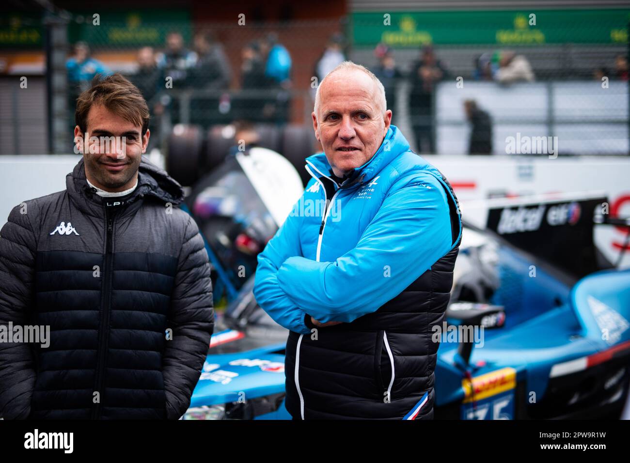 Signatech Racing Stavelot, Belgique. 29th Apr, 2023. SINAULT Philippe (fra), team ...