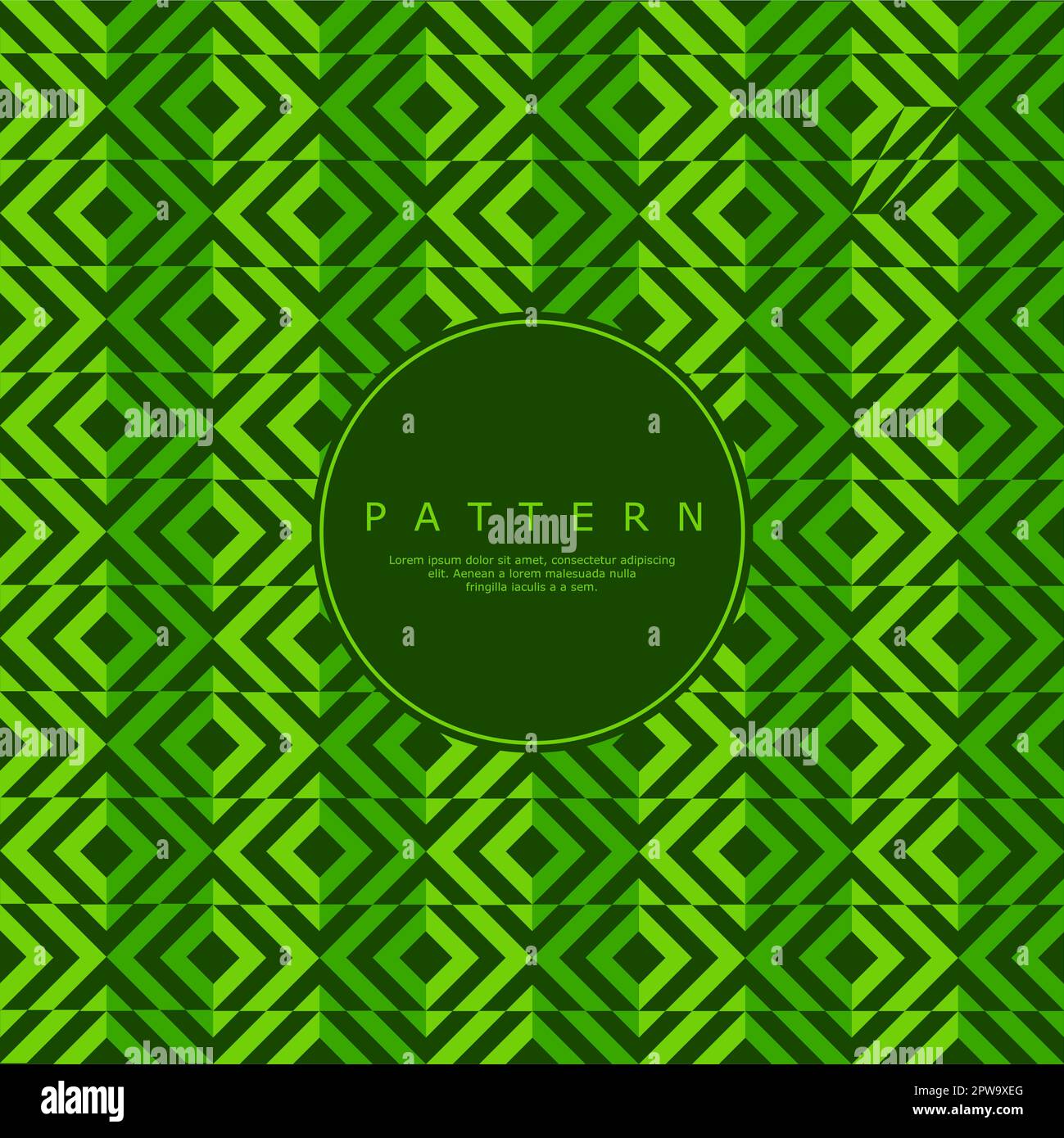 Geometric arrow square abstract seamless pattern. Modern direction line pattern. Stock Vector