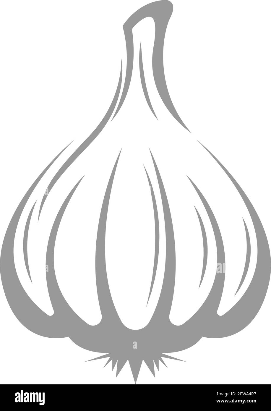 Garlic icon logo design Stock Vector Image & Art Alamy