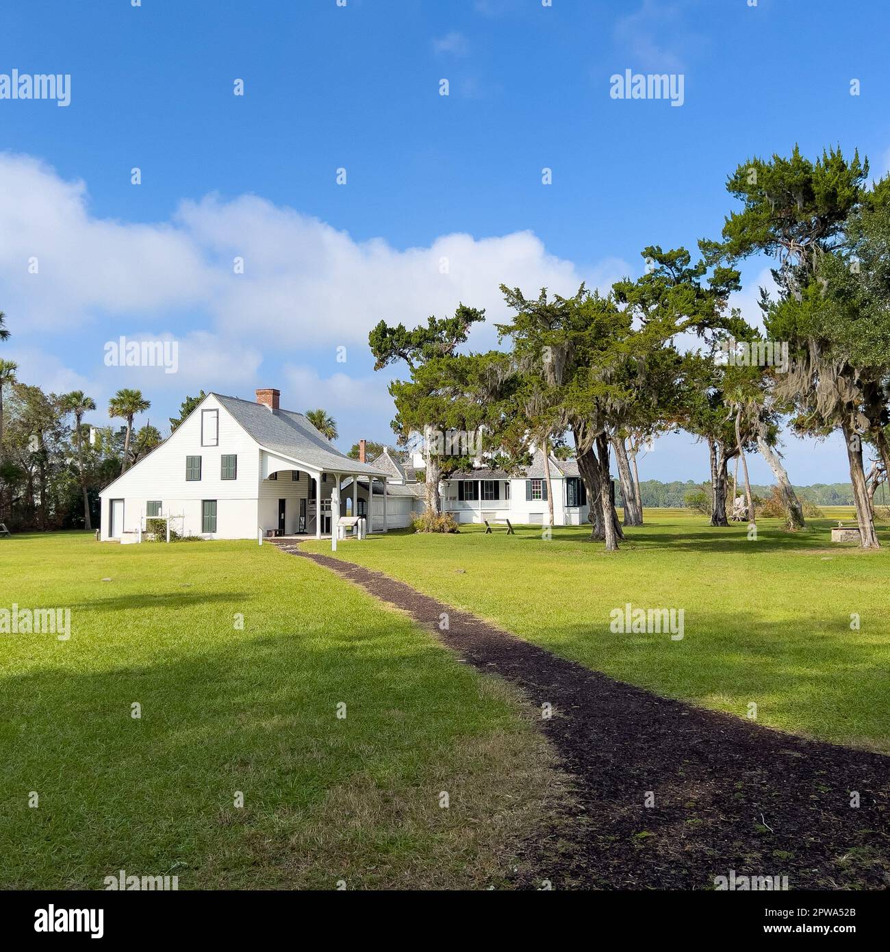 Fort caroline kingsley plantation hi-res stock photography and images