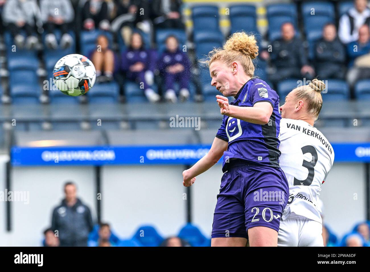 RSC ANDERLECHT VS OHL Charlotte Tison (20) of Anderlecht and