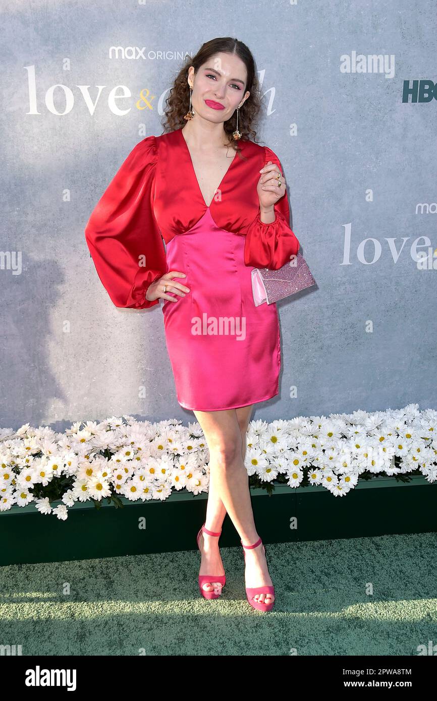 Olivia Applegate bei der Premiere des HBO Max Streamingserie 'Love & Death' bei der Directors Guild of America. Los Angeles, 26.04.2023 Stock Photo