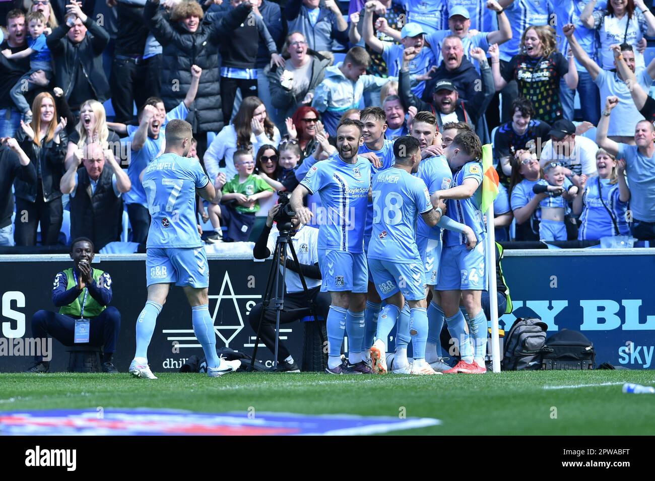 Coventry, UK. 29th Apr, 2023. 29th April 2023; Coventry Building