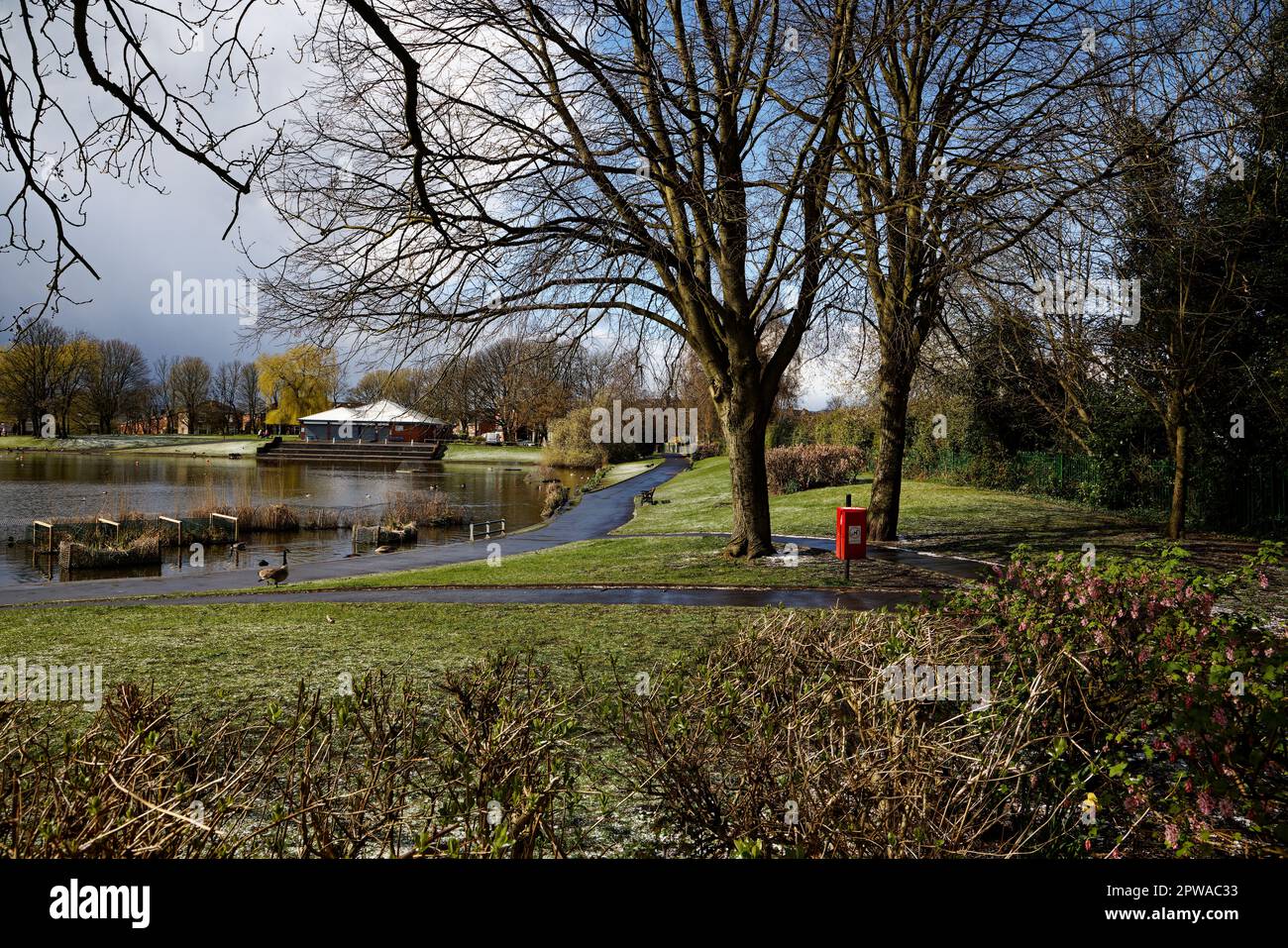 Clarence Park Lido, Bury Stock Photo Alamy