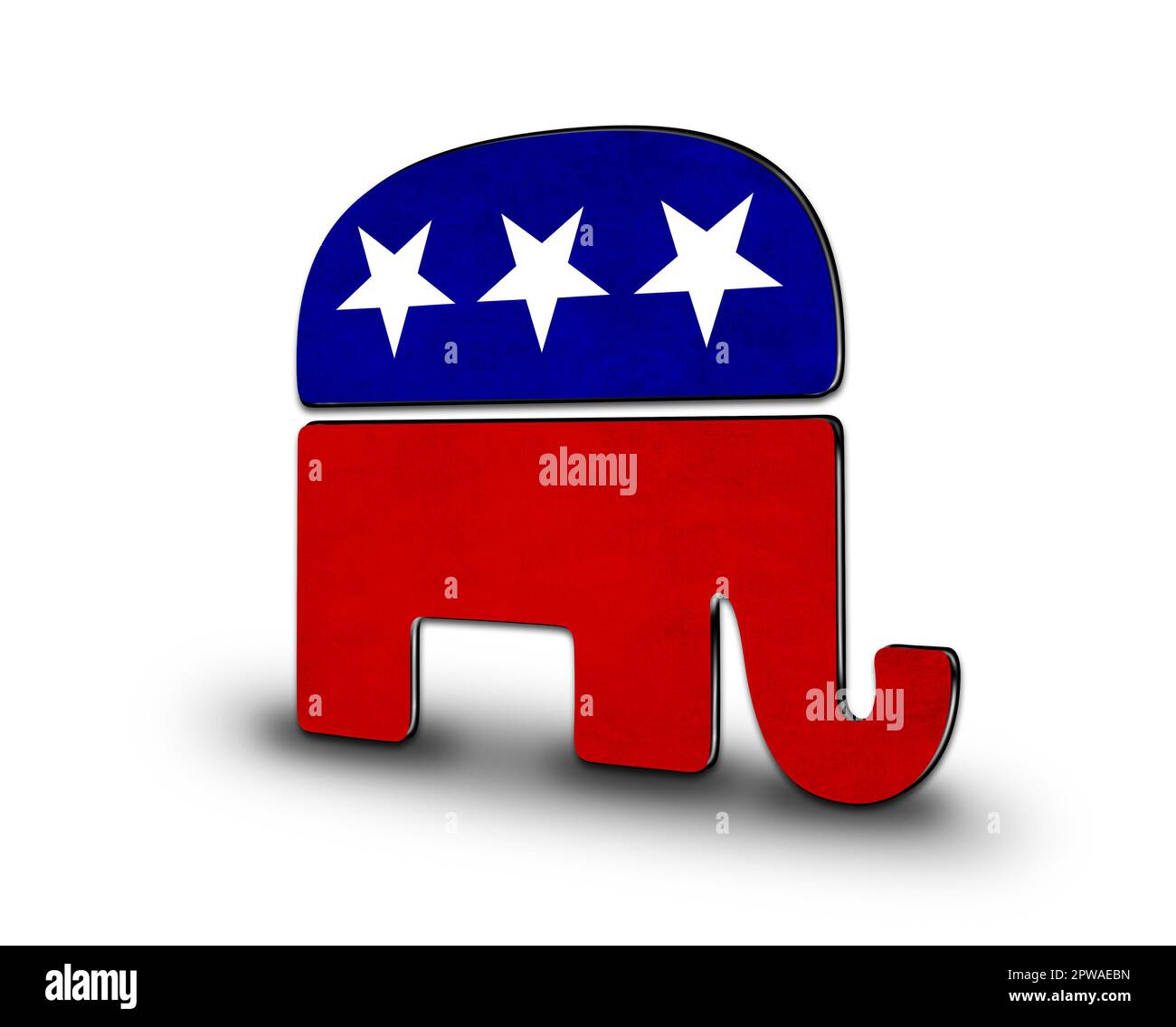 Republican Party logo of the United States Stock Photo Alamy