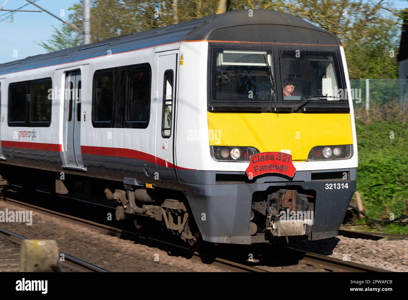 Ingatestone Chelmsford Es UK 29th Apr 2023 Rail Company ingatestone-chelmsford-es-uk-29th-apr-2023-rail-company