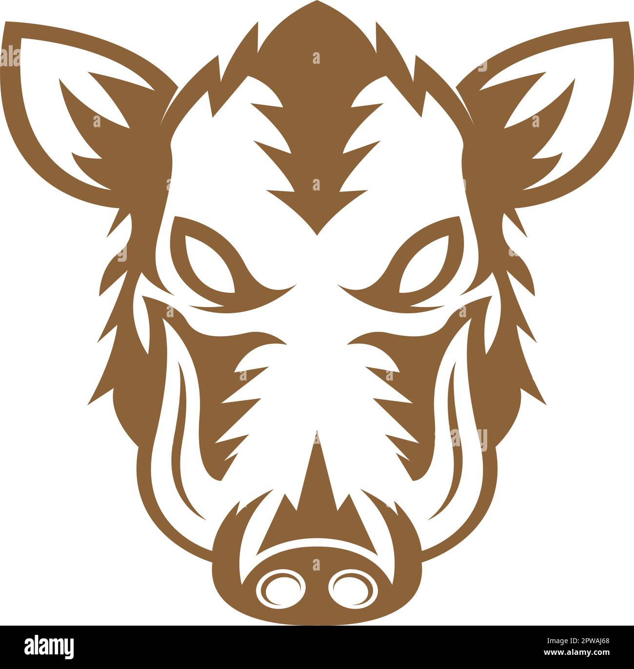 Wild Boar logo icon design Stock Vector Image & Art - Alamy