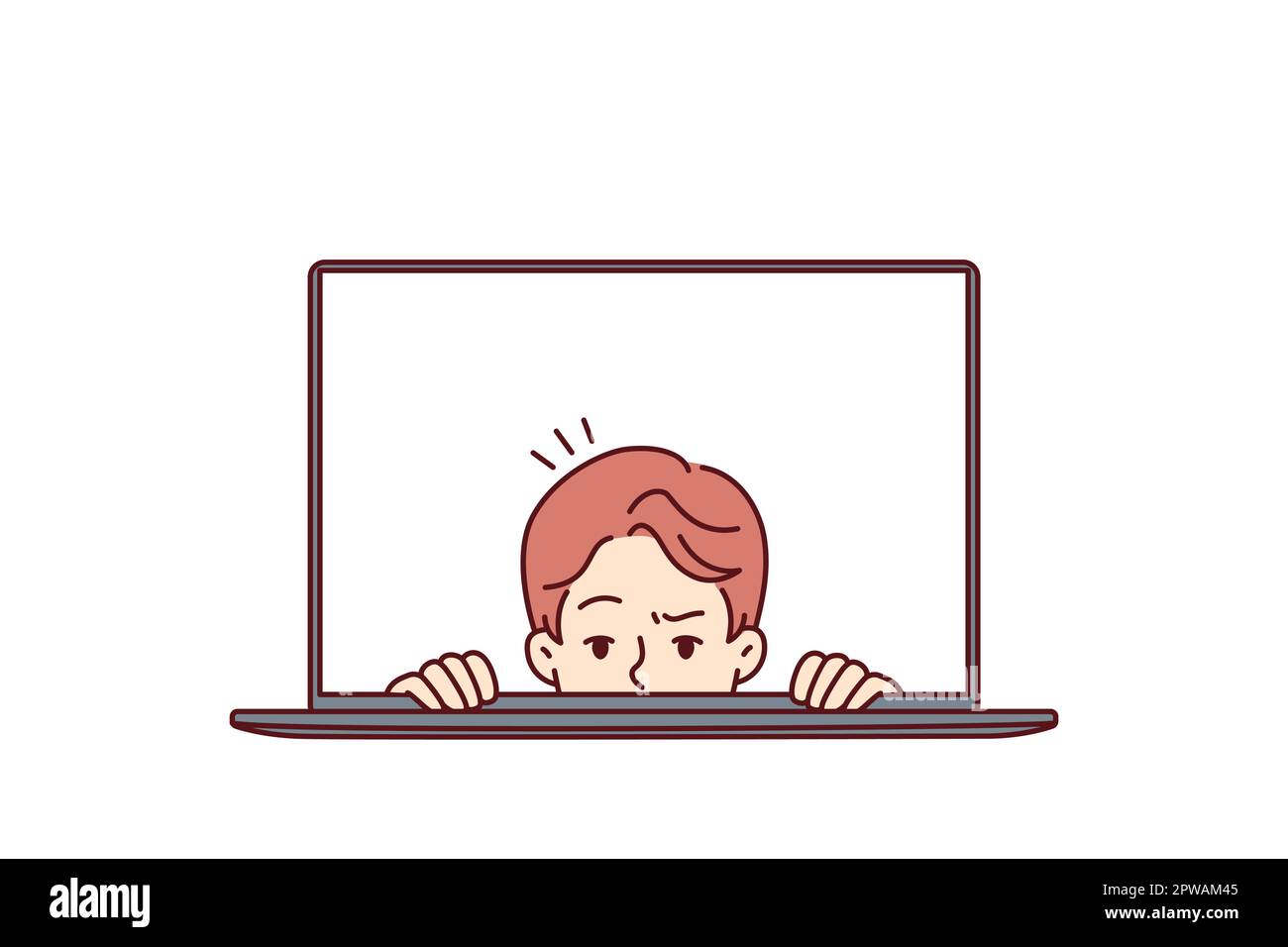 Non afraid Stock Vector Images - Alamy