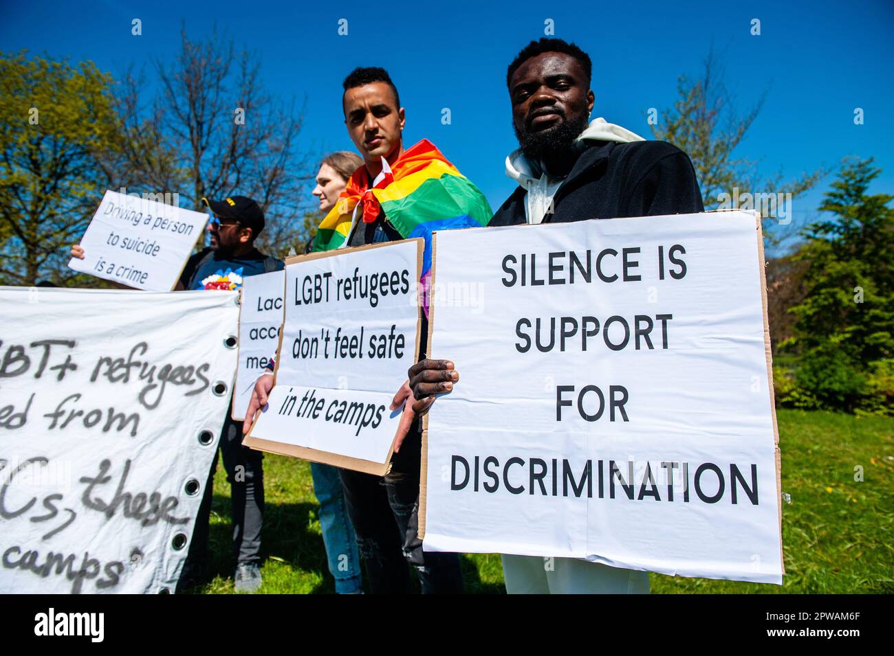 Lgbtqia asylum seekers hi-res stock photography and images - Alamy