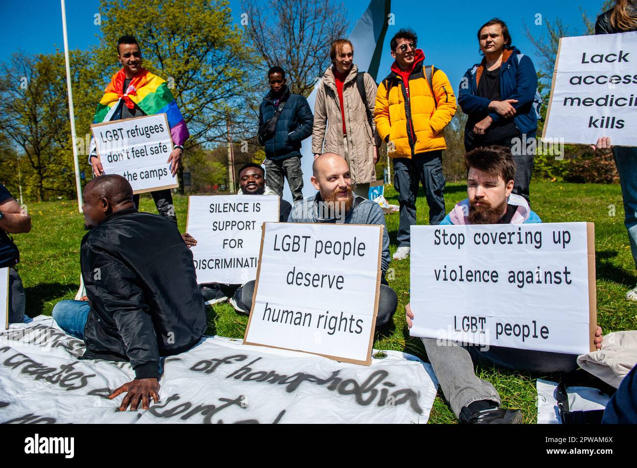 Lgbtqia asylum seekers hi-res stock photography and images - Alamy