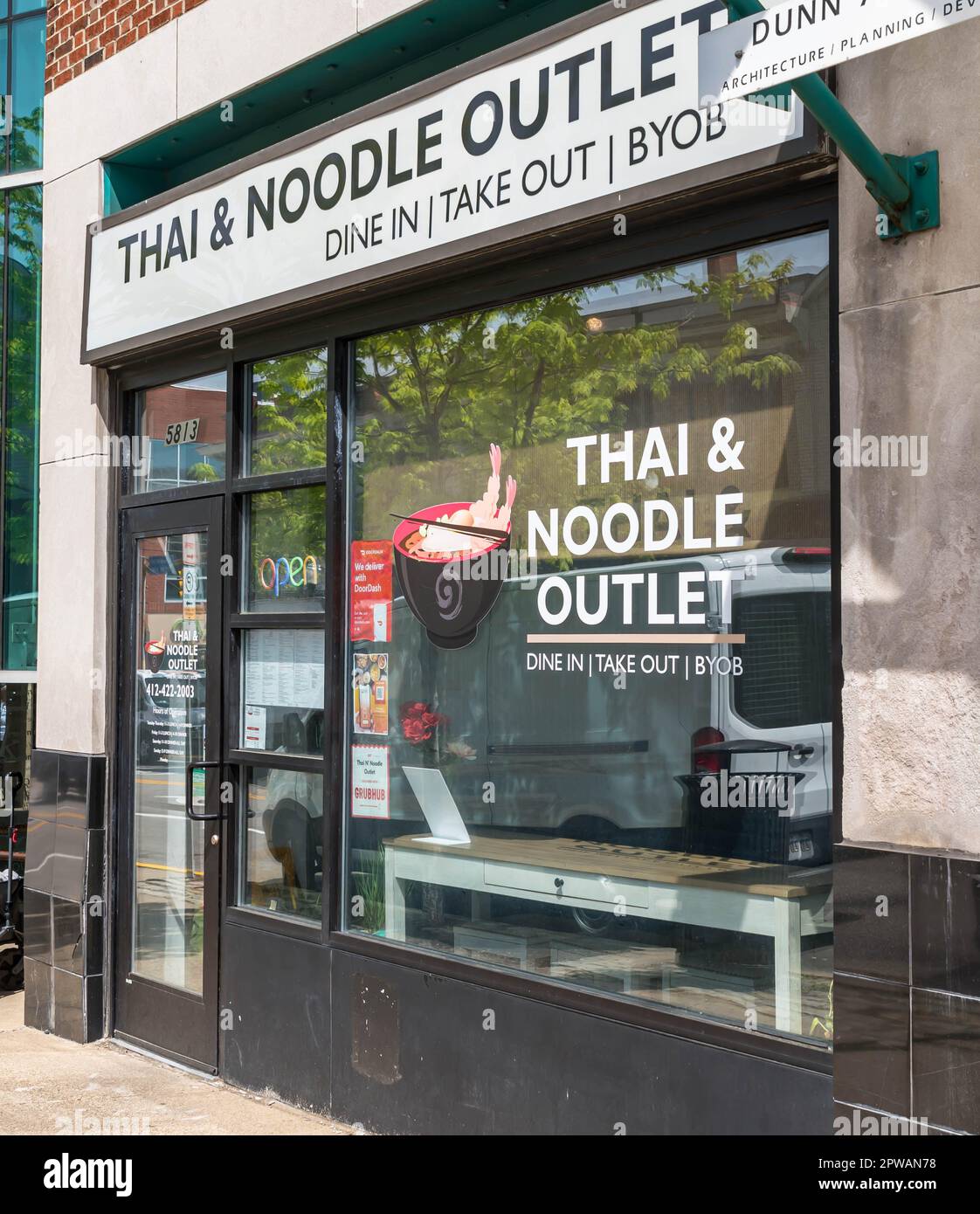 A Thai cuisine restaurant on Forbes Avenue in the Squirrel Hill