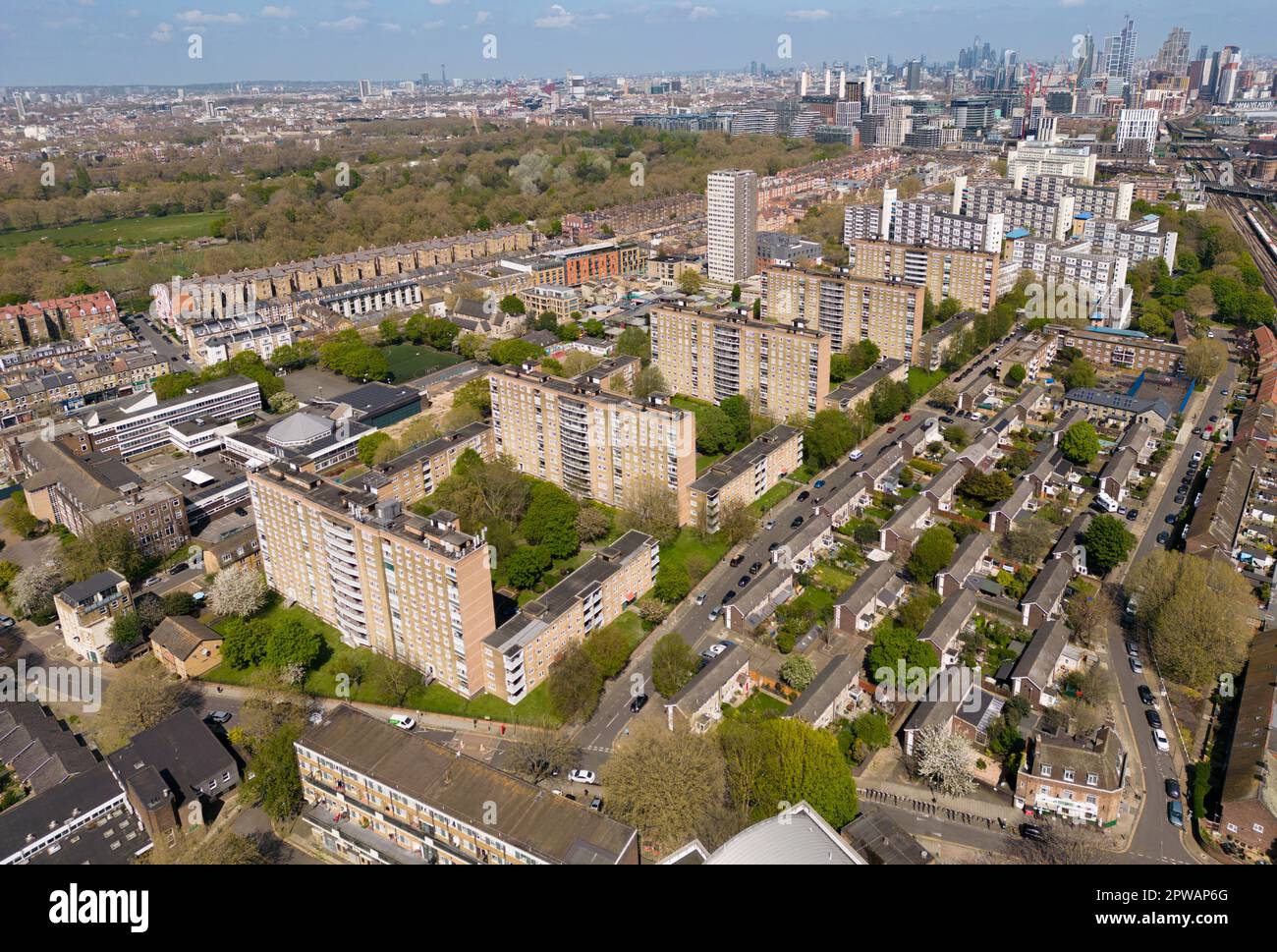 Battersea Park Estate, Wandsworth, London Stock Photo Alamy