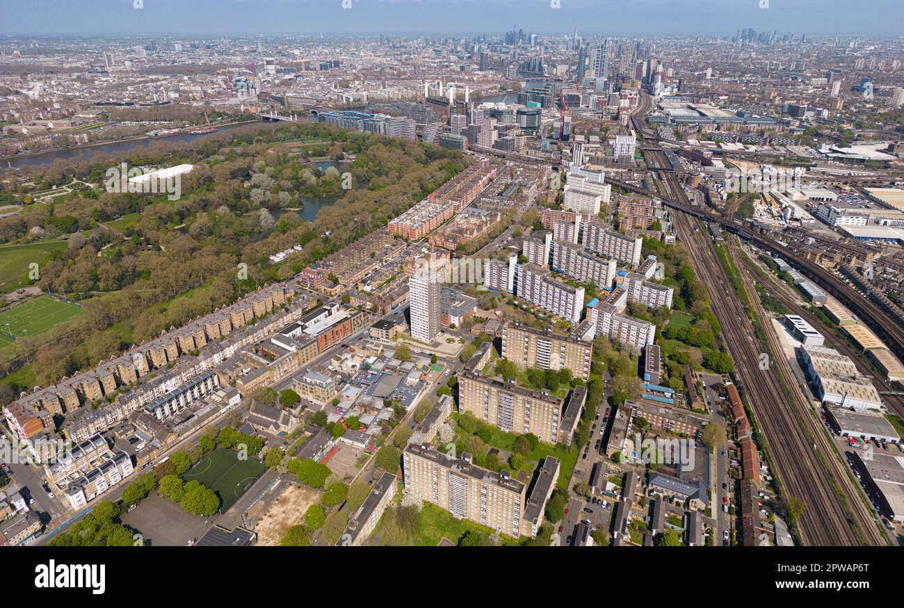 Battersea Park Estate, Wandsworth, London Stock Photo Alamy