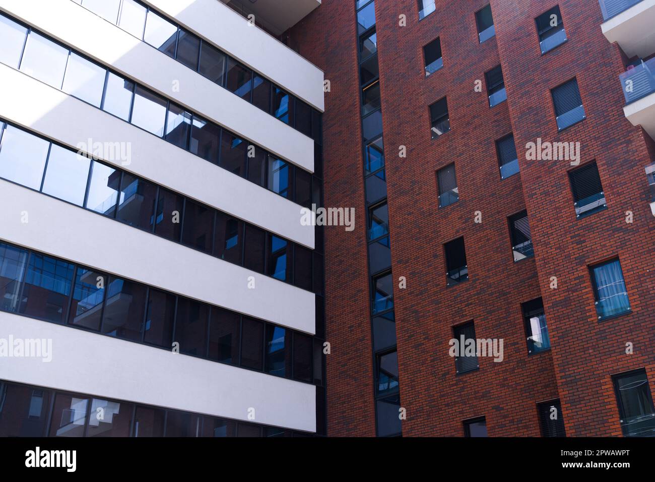 Modern office building. Business center. High quality photo Stock Photo