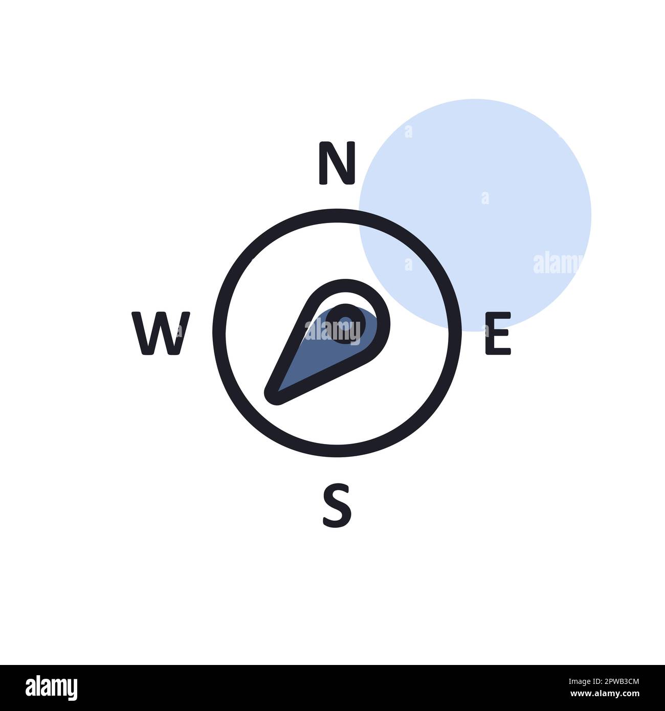 Compass southwest hi-res stock photography and images - Alamy