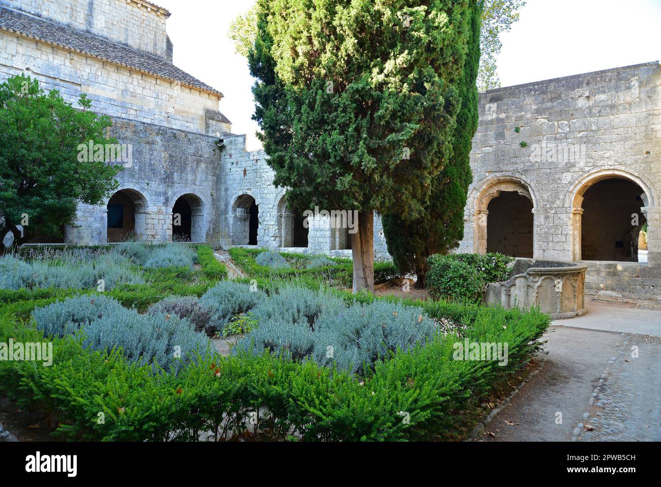 The Cistercian abbey of Sylvacane in La Roque d'Antheron is one of the