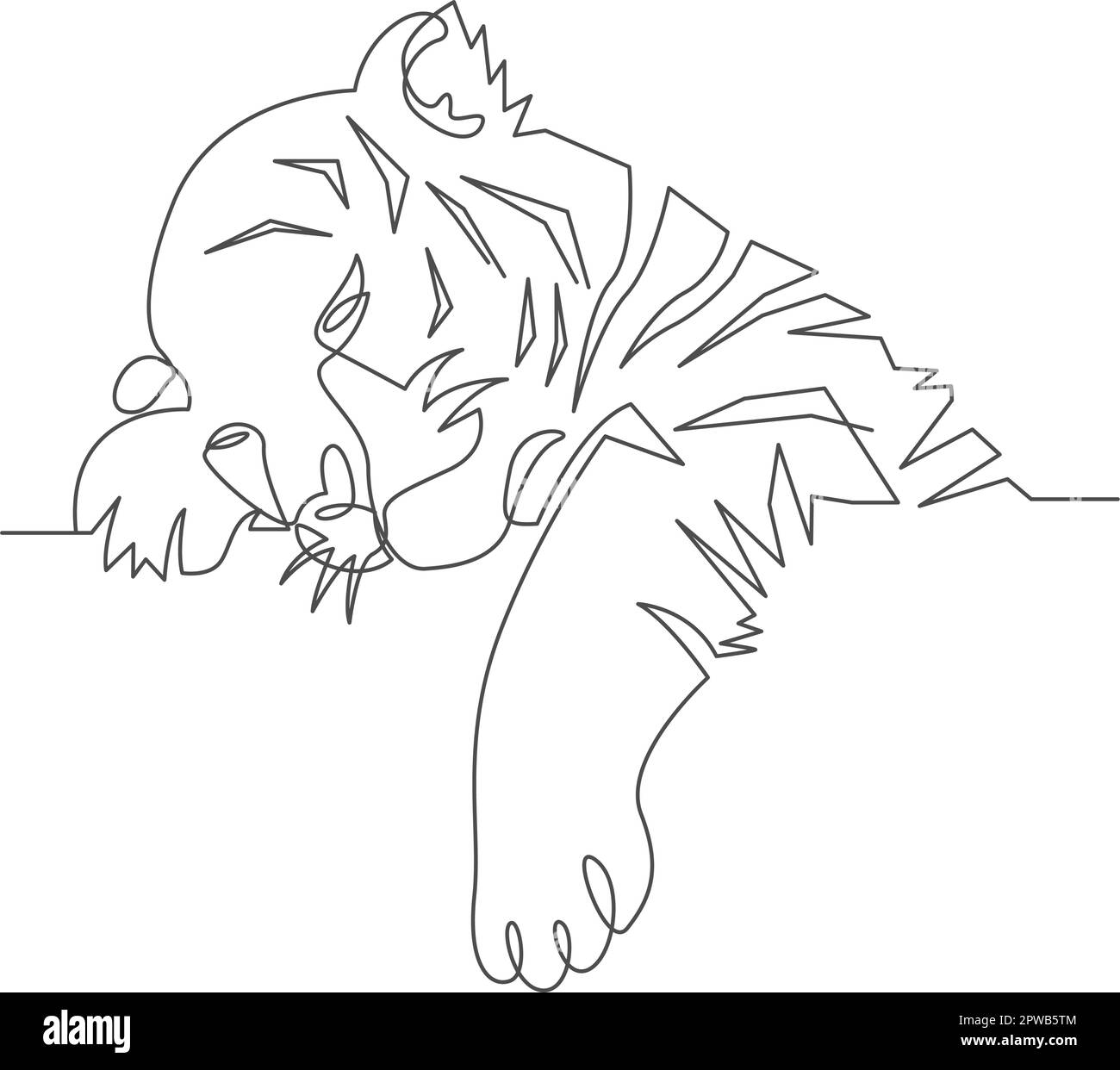 Tiger icon logo design Stock Vector Image & Art - Alamy