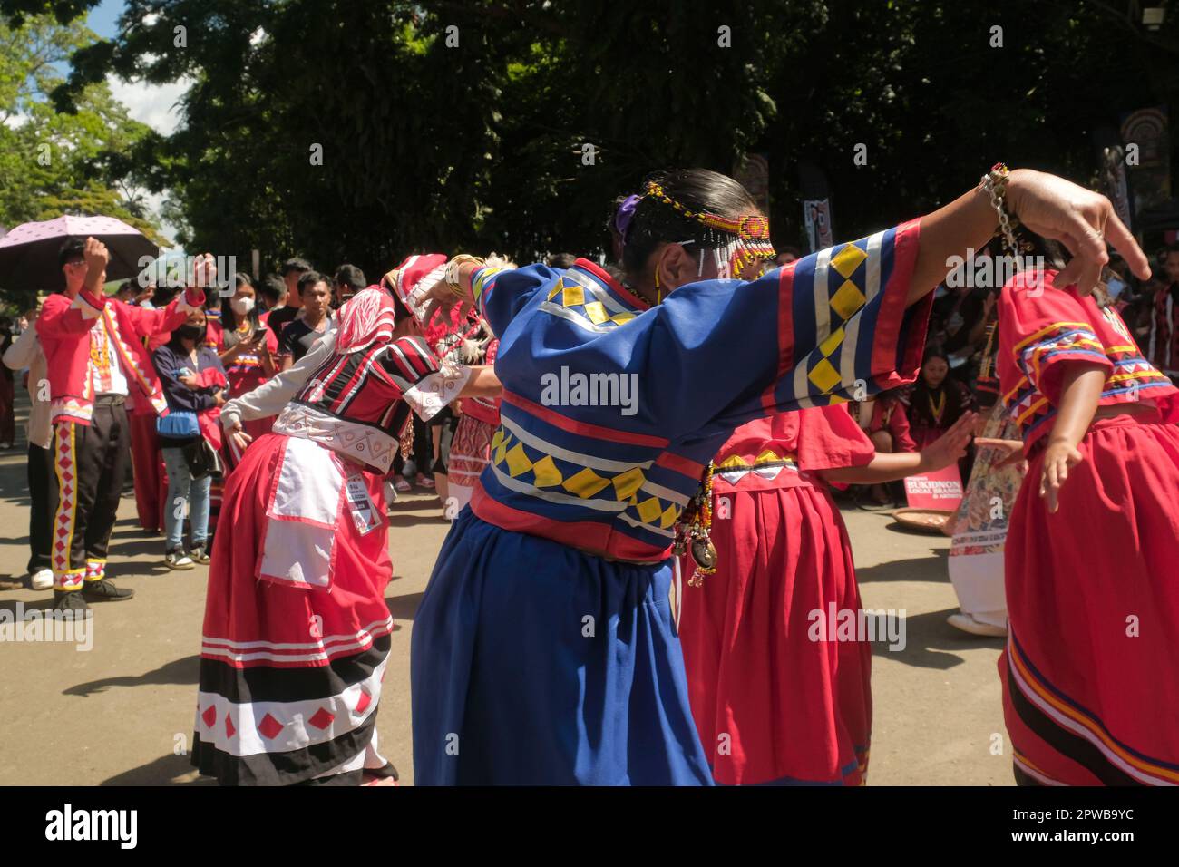 Malaybalay City, Philippines - ethnic tribal groups in Bukidnon join in