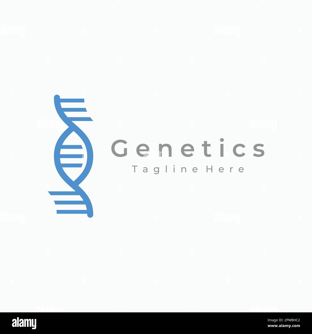 Logo design template DNA elements. Bio tech, DNA people, bio DNA, DNA spirals. Logos can be for science, pharmacy and medical. Stock Vector