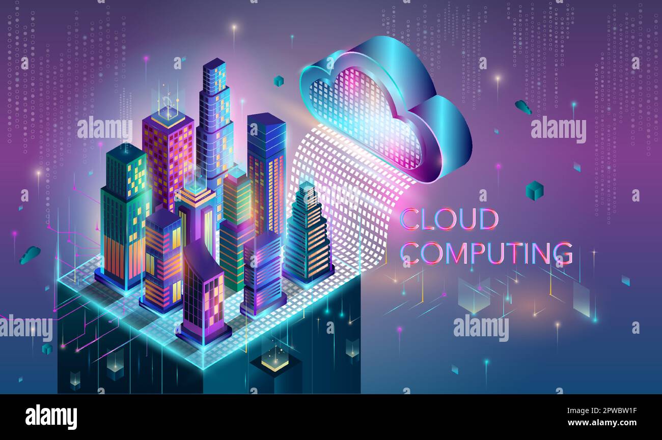 Cloud computing concept Stock Vector Image & Art - Alamy