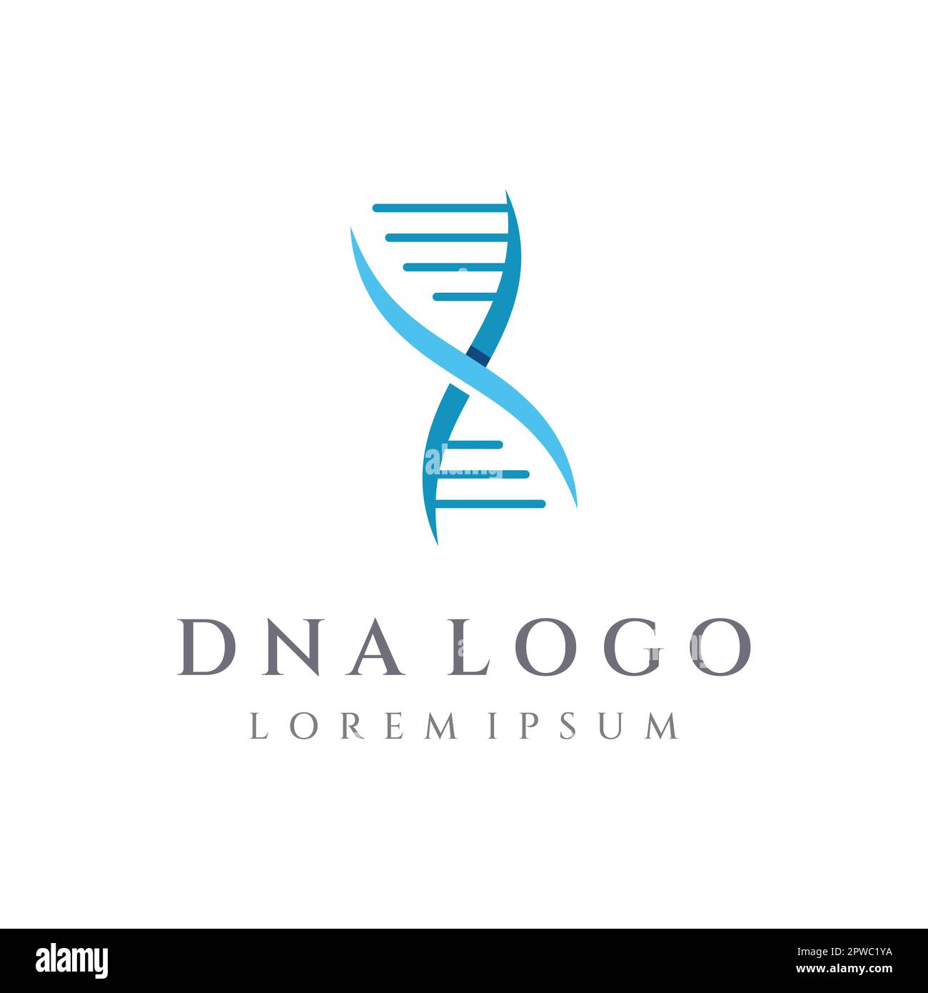 Logo design template DNA elements. Bio tech, DNA people, bio DNA, DNA