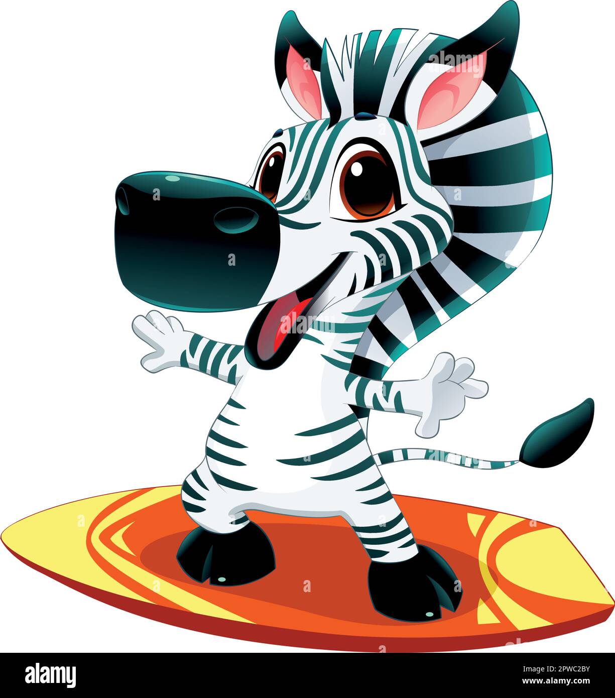 Zebra babies Stock Vector Images - Alamy