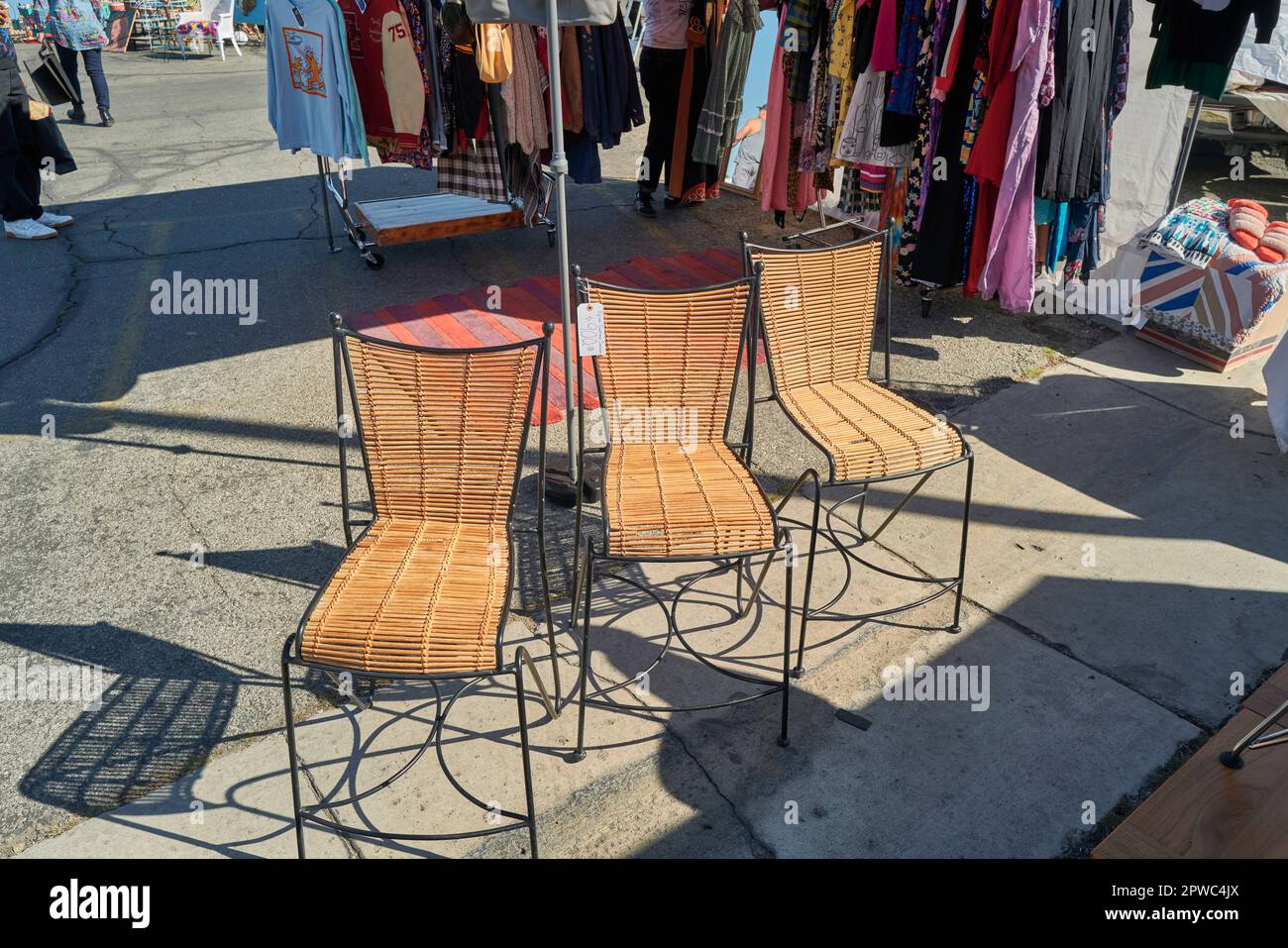 Mid Century modern furniture show, Palm Springs Stock Photo Alamy