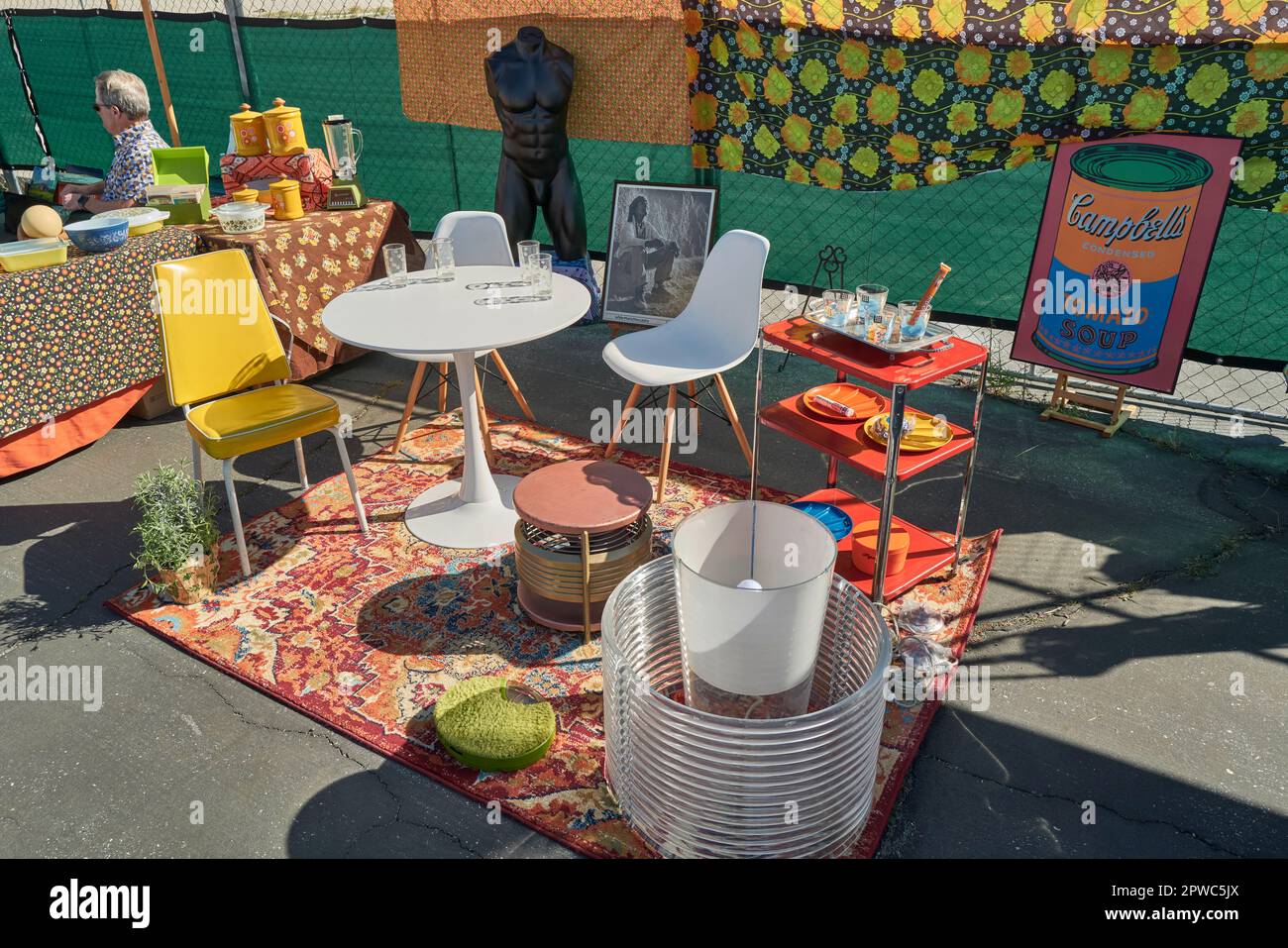 Mid Century modern furniture show, Palm Springs Stock Photo Alamy
