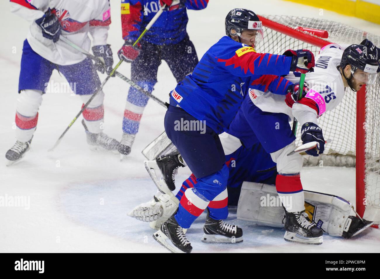 Nottingham, 29 April 2023. Robert Dowd playing for Great Britain
