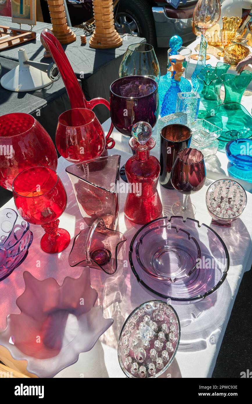 Mid Century modern furniture show, Palm Springs Stock Photo Alamy