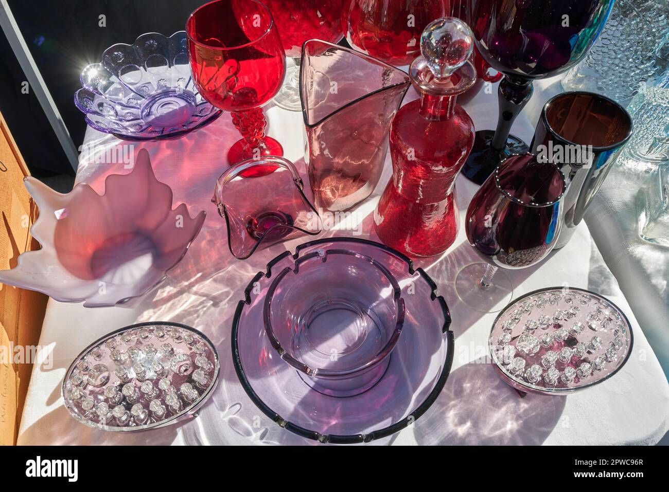 Mid Century modern furniture show, Palm Springs Stock Photo Alamy