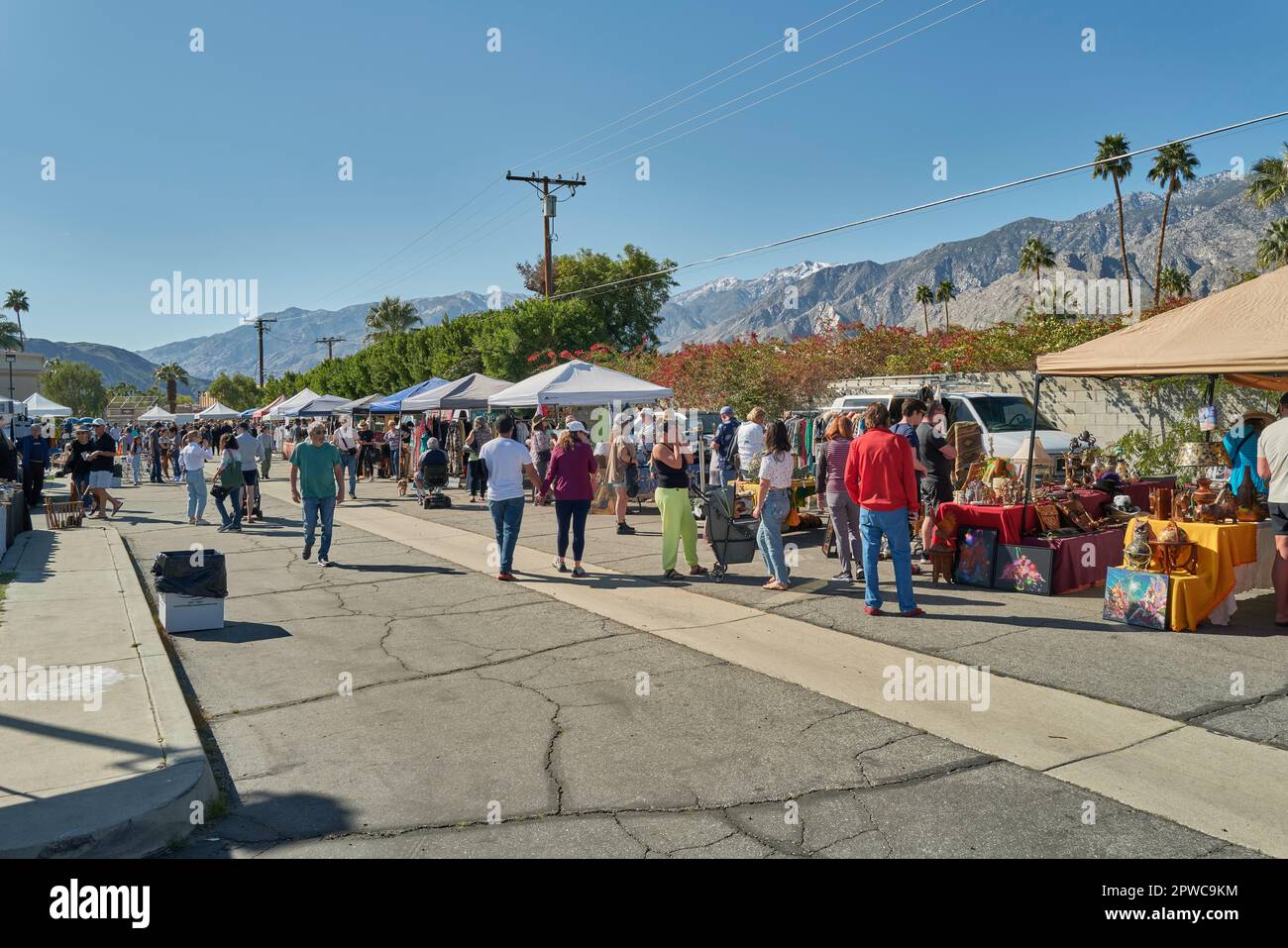 Mid Century modern furniture show, Palm Springs Stock Photo Alamy