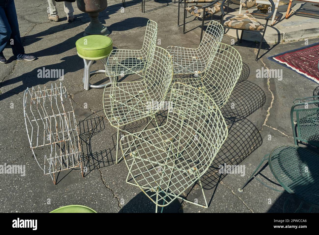 Mid Century modern furniture show, Palm Springs Stock Photo Alamy