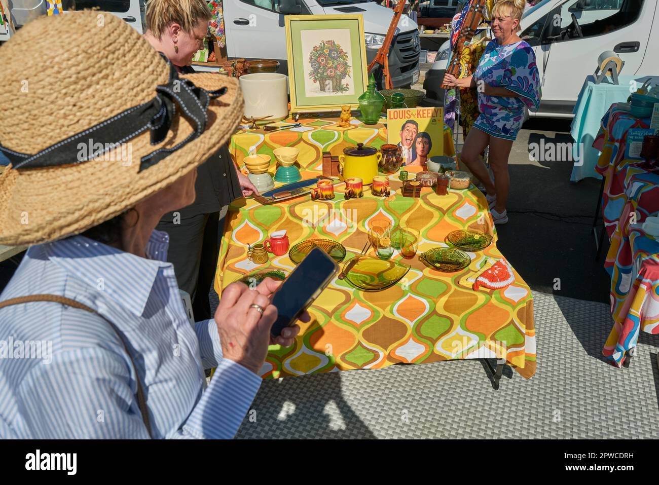 Mid Century modern furniture show, Palm Springs Stock Photo Alamy