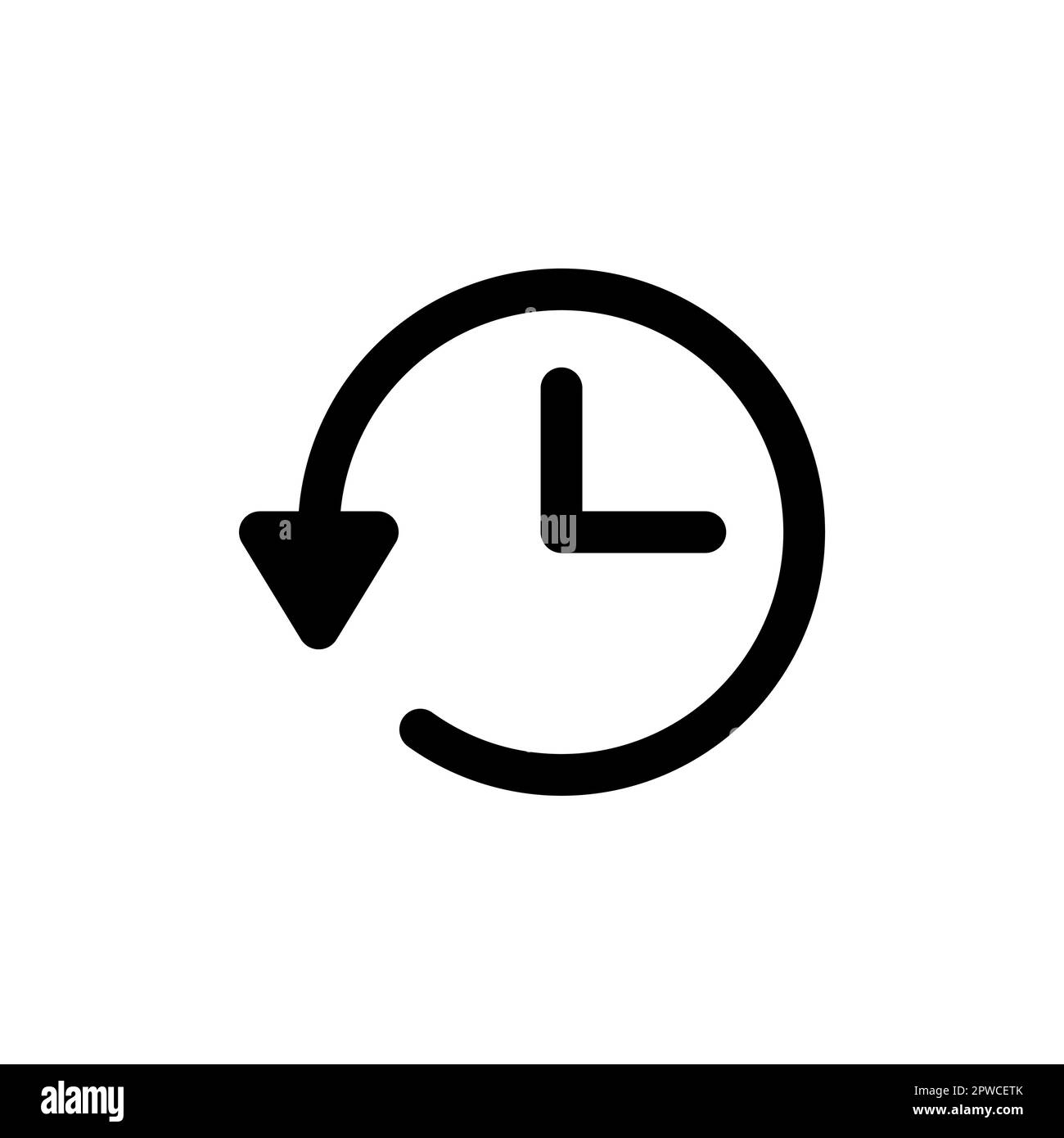 history-icon-vector-redo-history-icon-stock-vector-image-art-alamy