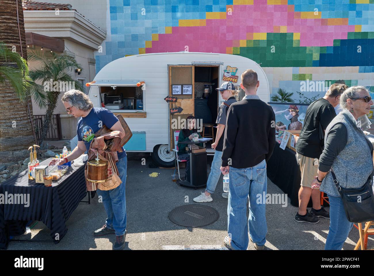 Mid Century modern furniture show, Palm Springs Stock Photo Alamy
