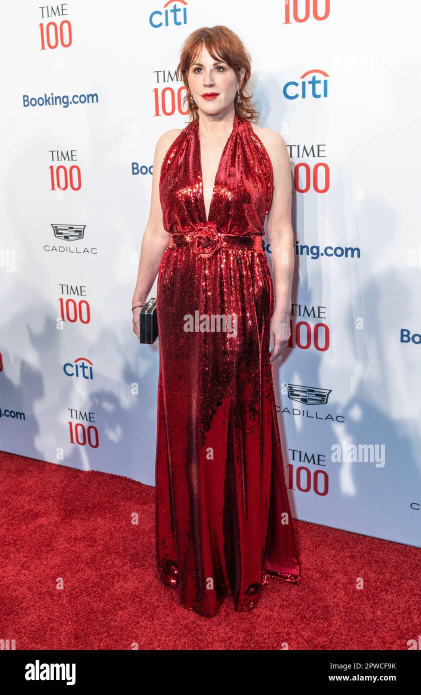 Molly Ringwald attends 2023 TIME100 Gala at Jazz at Lincoln Center in