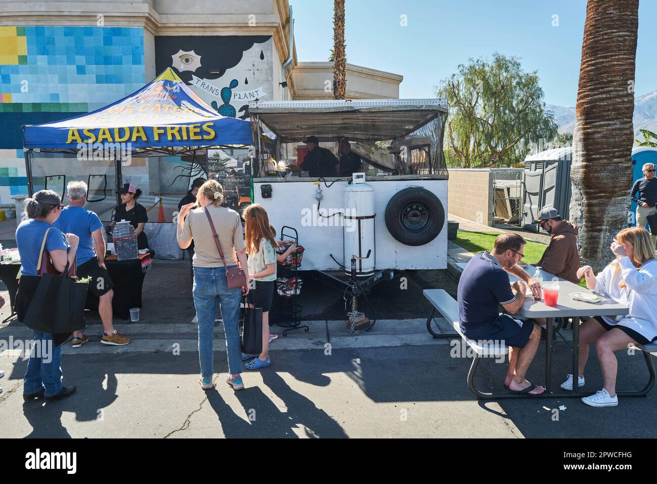 Mid Century modern furniture show, Palm Springs Stock Photo Alamy