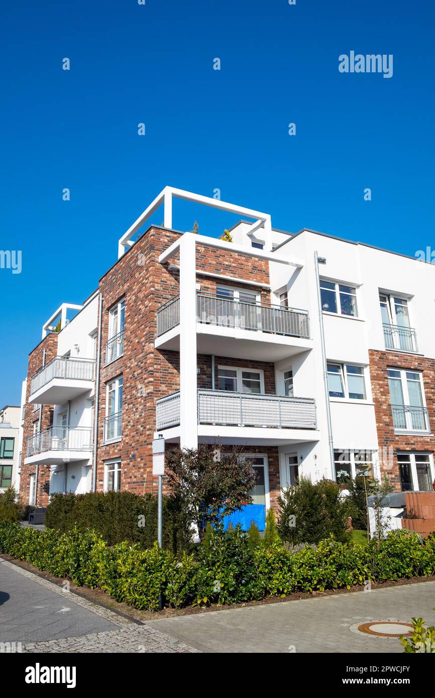 Modern apartment building in Berlin, Germany Stock Photo - Alamy