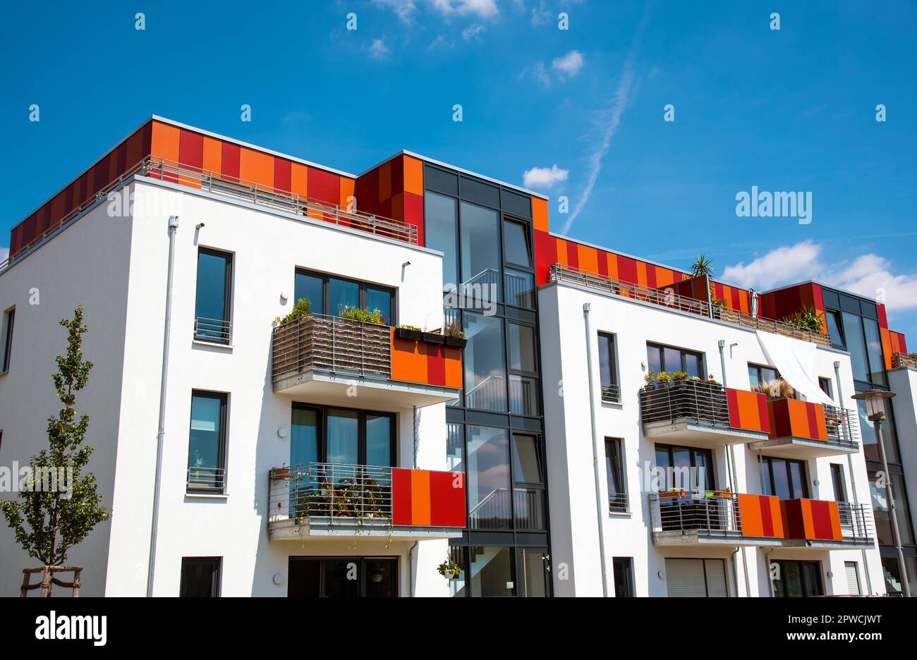 New apartment building in Berlin, Germany Stock Photo Alamy