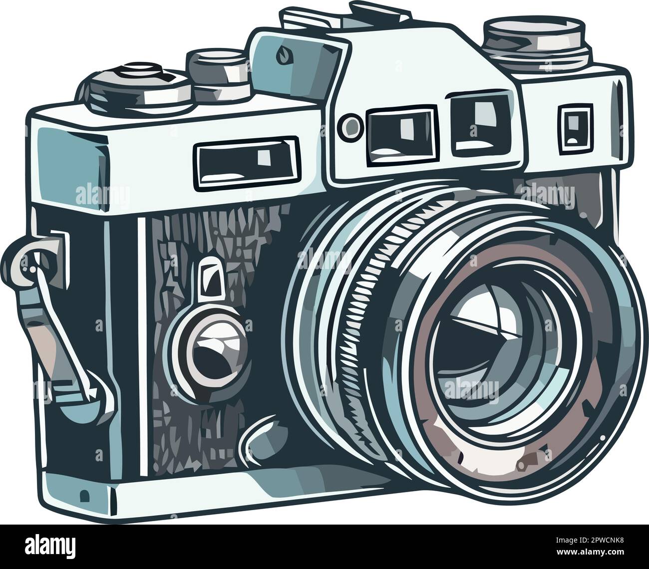 Antique camera symbolizes old fashioned photography technology Stock ...